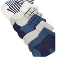 thumbnail image 3 of Touched by Nature Baby Boy Organic Cotton Socks, Blue Elephant, 0-6 Months, 3 of 3