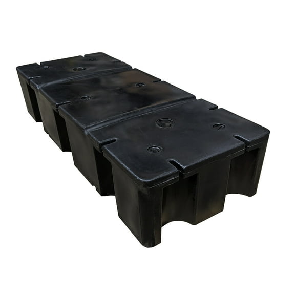 24 in. W x 60 in. L x 12 in. H Foam Filled Dock Float Drum distributed by Multinautic