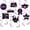 14pcs, variant on ANXPTIME Bright Classroom Graduation Setups With Honeycomb Orbs And Hanging Banners