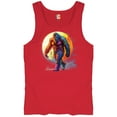thumbnail image 5 of Full Moon Bigfoot Men's Tank Top Hiking Sasquatch Hide and Seek Champion, 5 of 7