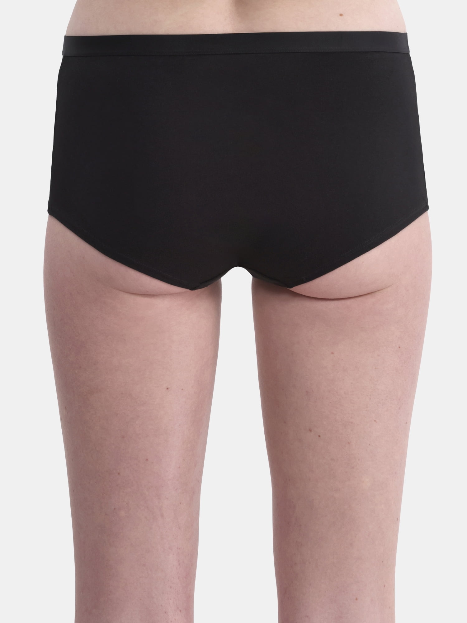 No Boundaries Cotton Boyshort Panty, Women’s and Women’s Plus, Sizes S-XXXL