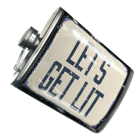 

NEONBLOND Flask Let s Get Lit Fourth of July Aging Vintage Blue
