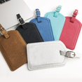 thumbnail image 5 of PU Suitcase Luggage Tags Name Address Holder Identifier Label Tag, 5 of 20