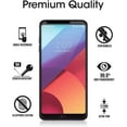 thumbnail image 3 of Vultic LG Q6 Screen Protector Tempered Glass [Case Friendly] Film Cover for LG Q6 [3 Pack], 3 of 3