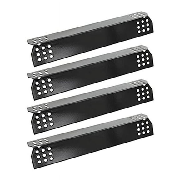 Replacement Porcelain Steel Heating Plate Oven Hot Plate for Nexgrill 720-0830H, Grill Master 720-0697 - 4 Pack