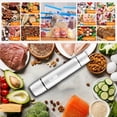 thumbnail image 6 of Handheld Vacuum Sealer for Food, 30 Reusable Bags & Battery Level Indicator for Kitchen,Gifts for Mom, Wife, Chef & Home, 6 of 10