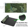 thumbnail image 6 of Full Desk Mat Green Gaming Mousepad XXL, Large Desk Pad for Keyboard and Mouse, Neutral Mouse Pad Waterproof Non-Slip Rubber Base, 35.4" X 15.7" for Work/Game/Office/Home Monstera Leaves Anime, 6 of 6