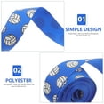thumbnail image 4 of KAKOWELY 1 Roll Volleyball Ribbon for Hair Bows Elegant Gift Packing Ribbon Wrapping Ribbon Craft Ribbons,179.92"X0.79"(LxW), 4 of 4
