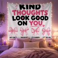 thumbnail image 2 of Kind Thoughts Look With Good You, Mystical Fantasy for Space Lovers, Galaxy Room Decor Room Accent, Valentine's Day Gift, Tapestry Wall Hanging for Bedroom and Dorm, 2 of 7