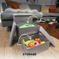 thumbnail image 4 of PET AWESOME Dog Stairs with Storage and Adjustable Steps for a Puppy, Small or Medium Dog, 4 of 8