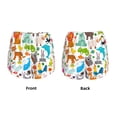 thumbnail image 5 of Picia Animals Pattern Women's 2 in 1 Athletic Running Shorts High Waisted Workout Casual Gym Sweat Shorts with Comfy Liner Zipper Pockets-Large, 5 of 9