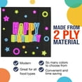 thumbnail image 4 of Exquisite Neon Birthday Print Paper Luncheon Napkins - 50 Ct., 4 of 4