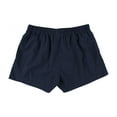 thumbnail image 2 of ASICS Womens 3in Woven Athletic Sweat Shorts, Blue, X-Large, 2 of 2