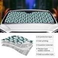 thumbnail image 4 of Kdxio Daisies Flowers Print Front Windshield Sun Shade,Folding Auto Sunshade for Car Truck SUV-Medium, 4 of 7