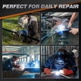 thumbnail image 7 of ARCCAPTAIN MIG Welder, 110V/220V Dual Voltage 160A 4-in-1 Gas Gasless Flux Core/Stick/Lift TIG Welding Machine, Portable Inverter Welder, 7 of 7