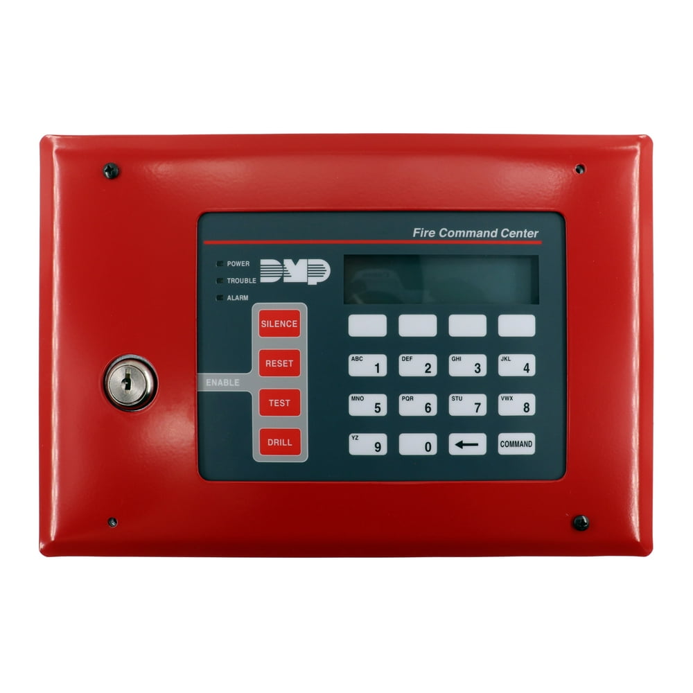 DMP 630FR Remote Command Center, Keypad, Red
