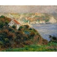 thumbnail image 2 of Pierre-Auguste Renoir 18x15 Gold Ornate Wood Frame and Double Matted Museum Art Print Titled - Fog on Guernsey (Fog in Guernsey) (1883), 2 of 4