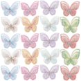 thumbnail image 2 of Apliques de mariposa PENGJTMXG 24 Piezas 3D Decorativos, 2 of 5