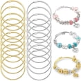 thumbnail image 1 of Pulsera ZYEHXED de alambre trenzado de acero inoxidable, 20 unidades, 1 of 6
