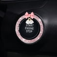 thumbnail image 5 of vlrwzc Car Bling Rhinestone Engine Start Ring Decals, 2pcs Car Push Start Button Cover Sticker, Sparkling Car Interior Accessories for Women, 5 of 7