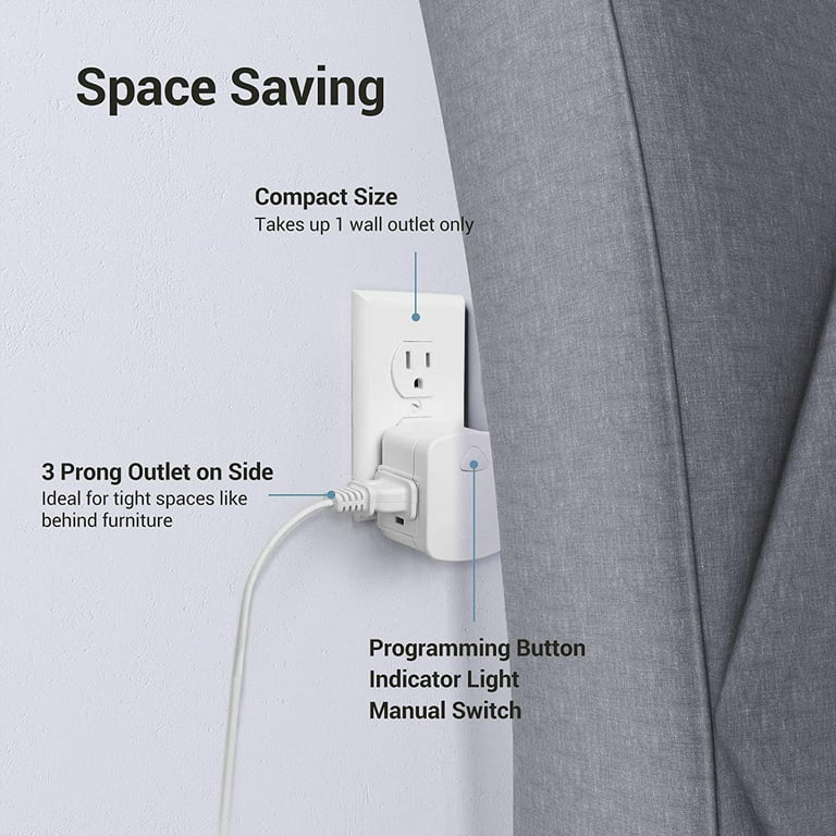 Zoiinet Remote Control Outlet Plug Switch, Buckle Design & Removable  Wireless Light Switch, No Wiring Needed, 300 ft, 10A/1200W, Programmable,  for Household Appliances - Coupon Codes, Promo Codes, Daily Deals, Save  Money