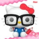 thumbnail image 2 of Funko Pop Hello Kitty Nerd #65 Sanrio Original Funko Hello Kitty, 2 of 3