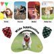 thumbnail image 5 of Paquete de 2 pañuelos para perros, bufanda navideña duradera de primera calidad para niños y niñas, pañuelo navideño para perros medianos, grandes y extra grandes (grande), 5 of 5