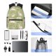 thumbnail image 4 of Easygdp Cute Rabbit And Flower Mochila Casual para Portátil, Mochila para Escuela, Viajes, Negocios, 4 of 6