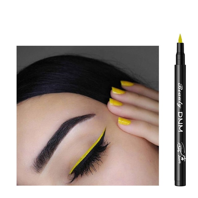 XWSHYW Lápiz de Ojos Lápiz Delineador de Ojos de 12 Colores, Delineador de Ojos de Color Mate, Natural, de Larga Duración, 1Ml