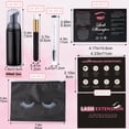 thumbnail image 2 of Kit de limpieza para extensiones de pestañas Uyolaxed con botellas y bolsa de 60 ml, 2 of 6