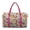 Butterfly Flower, variant on Red Spring Flower Weekender Bags for Women Quilted Duffel Bag Travel Carry on Duffle Bag Lightweight Journey Sport Bags Mother Hospital Tote