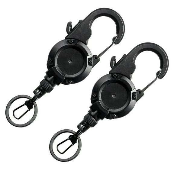 Sinyiin Retractor with 26inch Cord Heavy Duty Badges Holder Anglers Fishing Tool