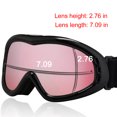 Ski Glasses Cylinder Snowboard Goggles UV400 Proteciton Antifog