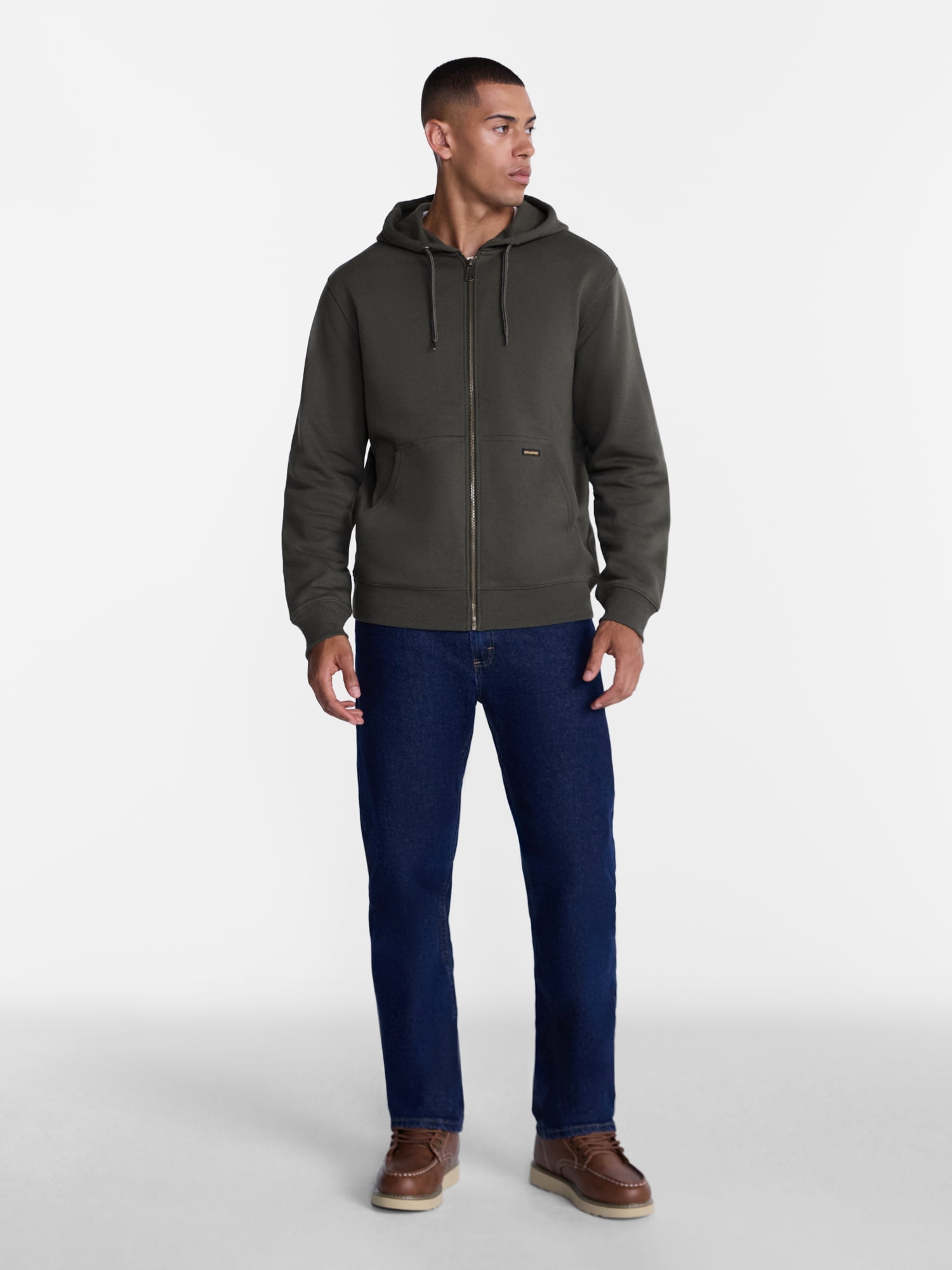 Brahma Men's Full Zip Workwear Hoodie, Sizes S-3XL