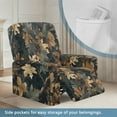 thumbnail image 3 of FOR U DESIGNS Hunting Camo Pattern Recliner Chair Covers with Armrest, Wear-Resistan Slipcover for Sofas Couches Elastic Lazy Boy Recliner Covers with Elastic Bottom, 3 of 8