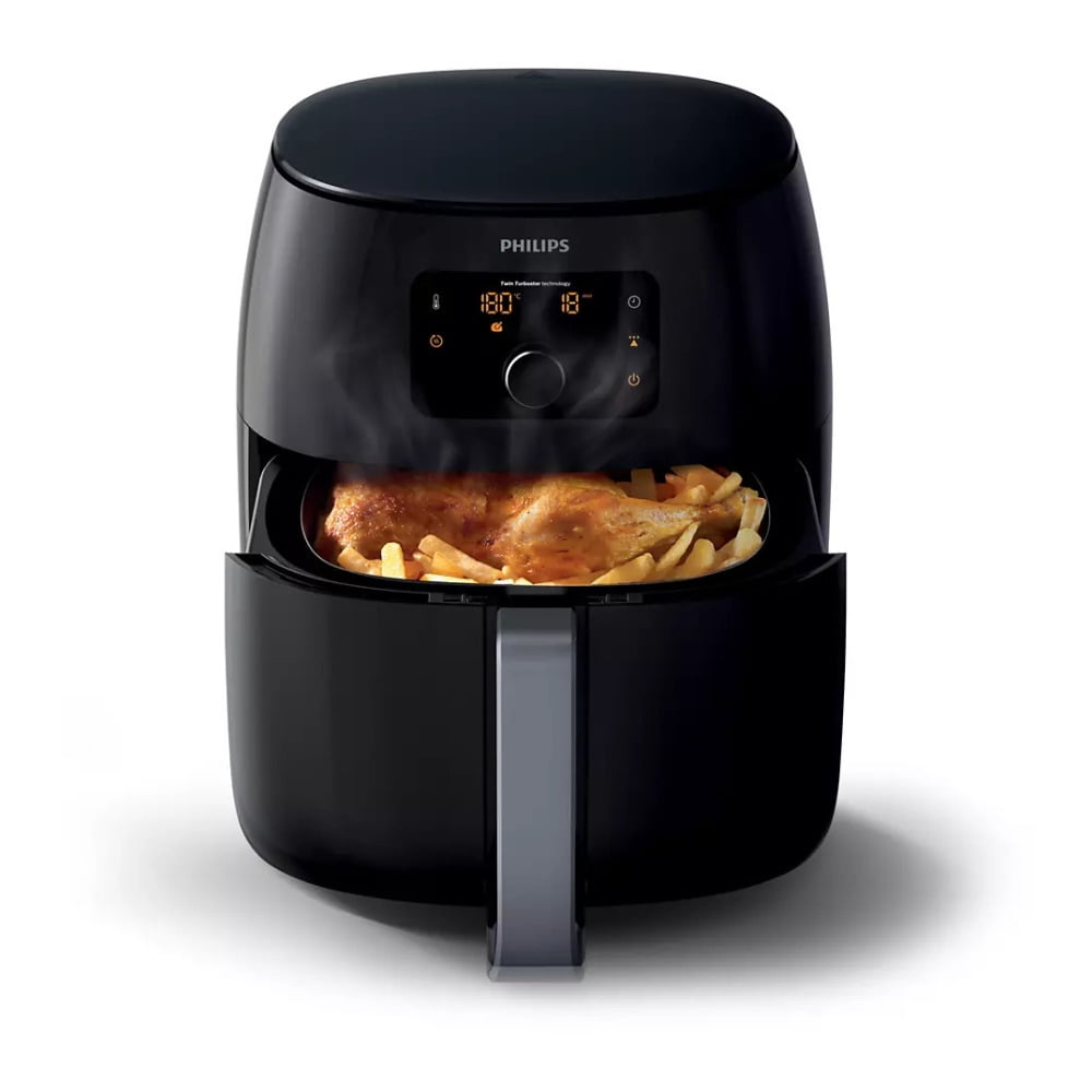 Philips Premium Airfryer with Fat Removal and Rapid Air Technology (Black) - Walmart.com