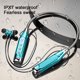 thumbnail image 5 of Auriculares inalámbricos de cuello colgante Bluetooth: auriculares inalámbricos deportivos con super espera, pantalla de potencia, graves pesados, larga duración de la batería - Verde, 5 of 8