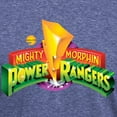 thumbnail image 3 of CafePress - Classic Power Rangers Logo Men's Deluxe T Shirt - Mens Tri-blend T-Shirt, 3 of 4