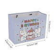 thumbnail image 3 of Unique Bargains Set of 4 Cartoon Animal Gift Bags Purple, 3 of 5