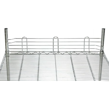 

Shelving Inc. 24 w x 4 h Ledge for Wire Shelving 4 Count