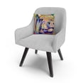 thumbnail image 3 of Potbelly' Animals Pets Painting Bold By Pat Saunders-White 16 X 16 Decorative Throw Pillow, 3 of 4