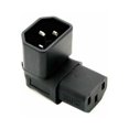 thumbnail image 3 of PinesC 14 Male to Up Direction 90 Degree Right Angle IEC Female C13 Power Extension Adapter, 3 of 5