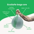 thumbnail image 3 of 13 gal Trash Bags, 24 in x 32 in, Heavy-Duty, 0.6 mil, Green, 3 of 5