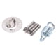 thumbnail image 1 of Gancho De Anclaje Para Montaje En Pared De Techo, Ancla De Montaje En Pared De Hamaca De Acero Inoxidable Conexión Firme Resistencia A La Corrosión Durable Para Silla Colgante ANGGREK Ceiling Wall Mount Anchor Hook, 1 of 8