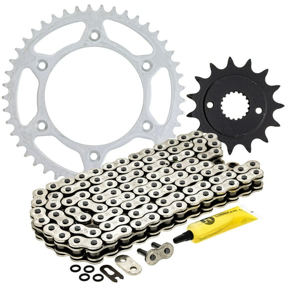 Niche Sprocket Chain Set for Honda XR400R 15/45T 520 O-Ring Motorcycle MK1004240