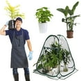 thumbnail image 1 of Airle Couverture de Serre Transparente Imperméable Prévention du Gel Mini Tente de Maison de Plantes Cache-Pot Chaud pour Intérieur Extérieur, 1 of 7