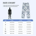 thumbnail image 4 of Logiee Blue Fish Print Pajama Pants for Men,Men’s Pajama Bottoms,Mens PJ Pants with Pockets & Button Fly-XX-Large, 4 of 6