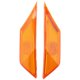thumbnail image 1 of 1 juego de lentes de lámpara de posición lateral para sedán/cupé/hatchback de 10.a generación de 2016 en adelante (naranja), 1 of 5