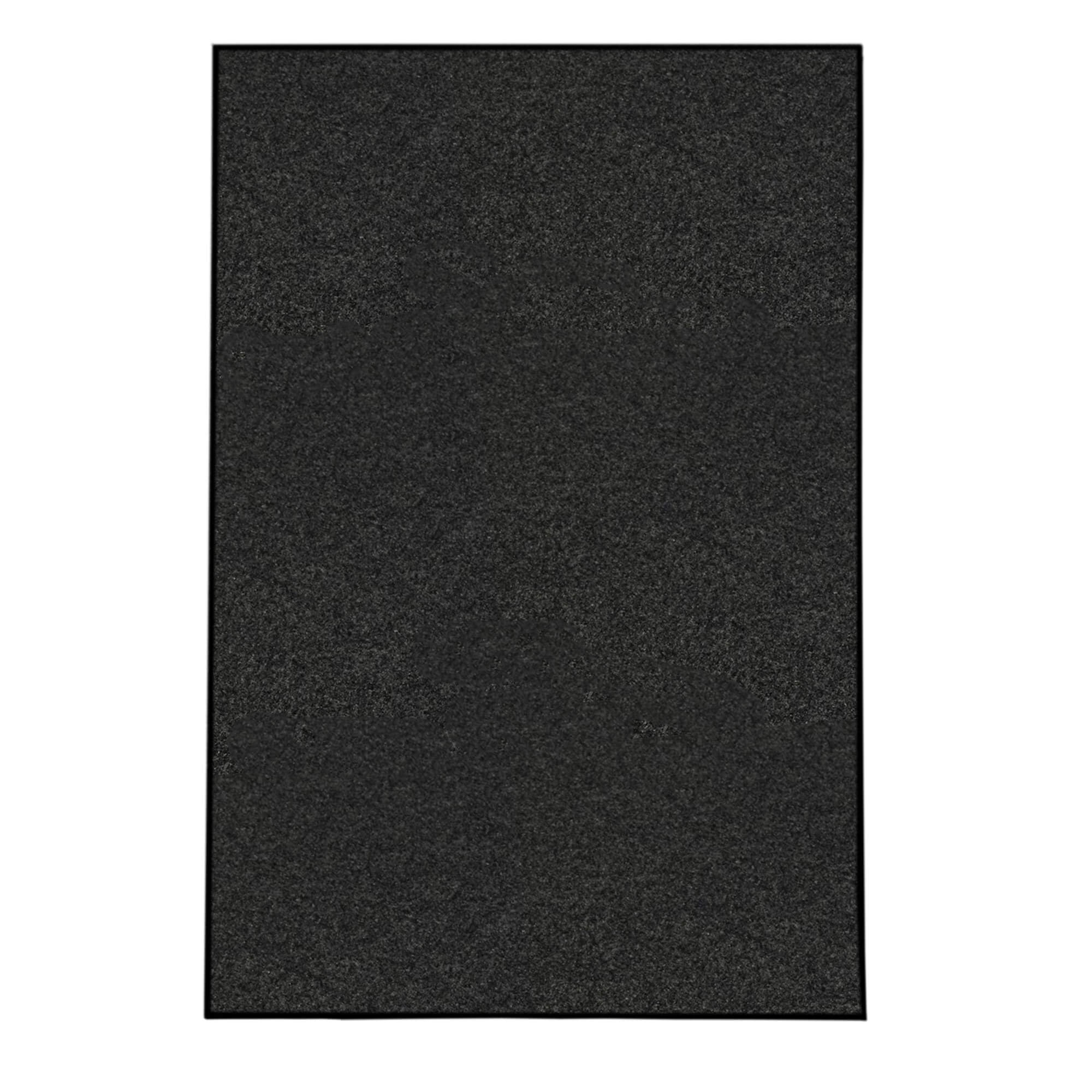 Koeckritz Rugs Economical 7'x12' Black Area Rug, Soft & Durable for Indoors/Outdoors