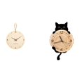 thumbnail image 1 of Reloj de pared,Reloj de pared decorativo para sala de estar,silencioso,Reloj de pared,Reloj de pared decorativo para baño y dormitorio.,Reloj de pared de gato silencioso y sin tictac,regalo, 1 of 8